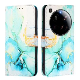 ART MARBLE Navlaka za novčanik za Xiaomi 15 Ultra GREEN