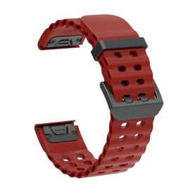 OCEAN Univerzalni remen QuickFit za Garmin - širina 22mm crveni