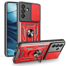 RING KAMERA Poklopac s držačem za Samsung Galaxy A56 crveni