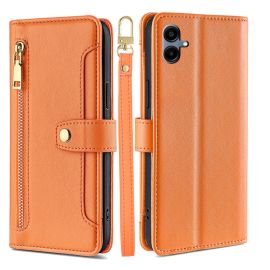 PASTEL Novčanik torbica za Samsung Galaxy A06 narančasta