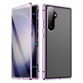 Magnetska maskica 360 za Samsung Galaxy S25+ 5G ljubičasta