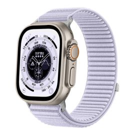 xDfind NYLON Zamjenjivi remen za Apple Watch 44 / 45 / 46 / 49mm ljubičasti