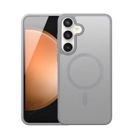 DUX YIND Zaštitna maskica s MagSafe za Samsung Galaxy S25 FE siva