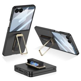 GKK XTCASE Zaštitna maskica s držačem Samsung Galaxy Z Flip7 5G crna