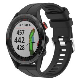 SILICONE Zamjenski remen za Garmin Approach S62 crni
