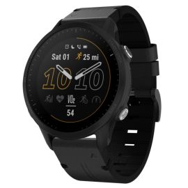 LEATHER Kožni remen za Garmin Forerunner 955 crni