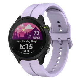 SILICONE Zamjenjivi remen za Garmin Forerunner 255 Music ljubičasta