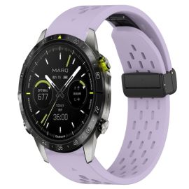 AIRY Silikonski remen za Garmin Epix Pro Gen 2 47mm ljubičasta
