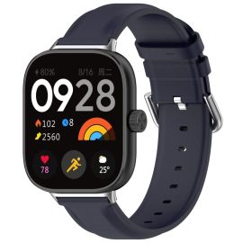 LEATHER Kožni remen za Xiaomi Redmi Watch 5 tamnoplavi
