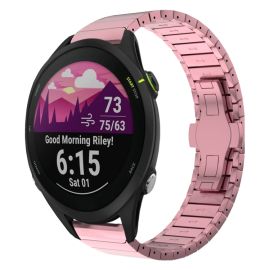 CLASSIC Metalni remen za Garmin Forerunner 255 Music roza