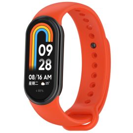 SILICONE Zamjenjivi remen za Xiaomi Smart Band 9 narančasti