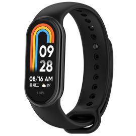 SILICONE Zamjenjivi remen za Xiaomi Smart Band 9 crni