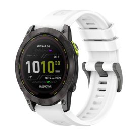 SILICONE Zamjenjivi remen za Garmin Enduro 3 bijeli