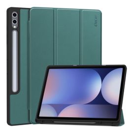 ENKAY LEATHER Preklopni poklopac za Samsung Galaxy Tab S10+ zelena