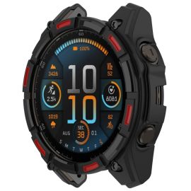 TPU HALF COVER Navlaka za Garmin Enduro 3 crno-crvena