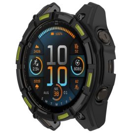 TPU HALF POKLOPAC Navlaka za Garmin Enduro 3 crno-zelena