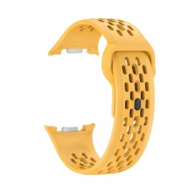 AIRY Silikonski remen za Samsung Galaxy Watch8 / Watch8 Classic žuti