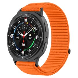 NYLON Zamjenjivi remen za Samsung Galaxy Watch8 / Watch8 Classic narančasti