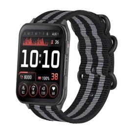 NYLON Zamjenjivi remen za Garmin Venu X1 BLACK-GREY