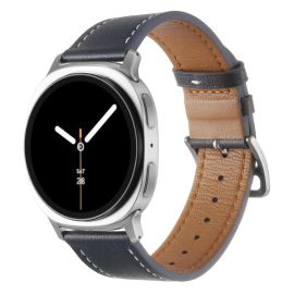 LEATHER Kožni remen za Samsung Galaxy Watch8 / Watch8 Classic tamnoplavi