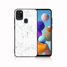 MY ART Zaštitna maskica za Samsung Galaxy A21s WHITE MARBLE (144)