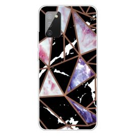 ART Silikonska maska Samsung Galaxy A02s BLACK MARBLE