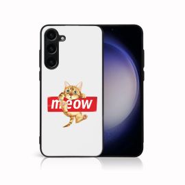 PROTEMIO MY ART Zaštitni poklopac za Samsung Galaxy S24 5G MEOW (183)