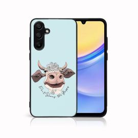 PROTEMIO MY ART Zaštitna maska za Samsung Galaxy A15 HAPPY COW (181)