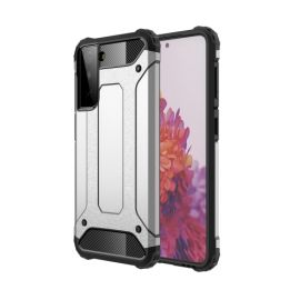 TOUGH Ochranný kryt Samsung Galaxy S21 Plus 5G strieborný