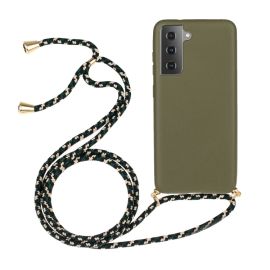 ROPE Maska sa kablom Samsung Galaxy S21 Plus 5G tamno zelena