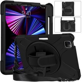 SOLID Durable maska za Apple iPad Pro 11 (2022 / 2021 / 2020 / 2018) crna