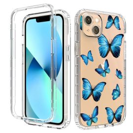 DUAL ART Durable cover Apple iPhone 14 BUTTERFLY