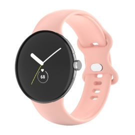 BUTTERFLY Silikonski remen za Google Pixel Watch / Pixel Watch 2 roza