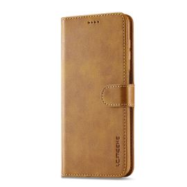 IMEEKE Wallet case Samsung Galaxy A34 5G svijetlo smeđa