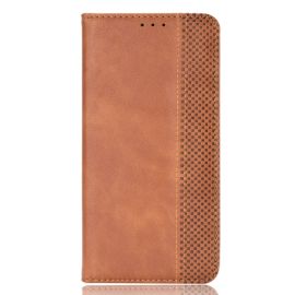 BUSINESS Wallet maska za Xiaomi Redmi Note 12 5G / Poco X5 5G smeđa