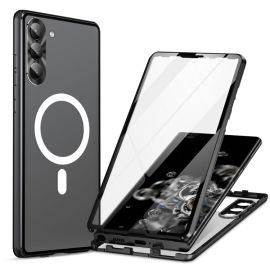 MAGSAFE MAGNETIC Full body zaštitna maska Samsung Galaxy S21 5G crna