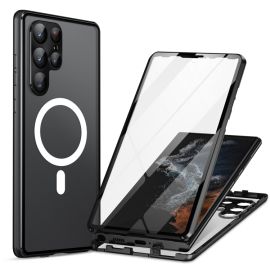 MAGSAFE MAGNETIC Full body zaštitna maska Samsung Galaxy S21 Ultra 5G crna