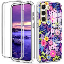DUAL ART Durable maska Samsung Galaxy S23 Plus 5G FLOWER S