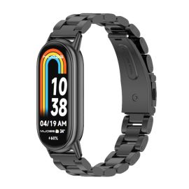 CLASSIC Metalna narukvica za Xiaomi Smart Band 10 / 9 / 8 crna