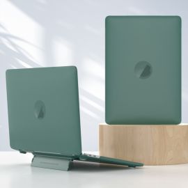 FROST maska za Macbook Air 13 A1932 / A2179 / A2337 tamno zelena