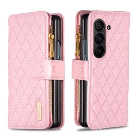 LATTICE PLUS Wallet torbica za Samsung Galaxy Z Fold 5 5G pink