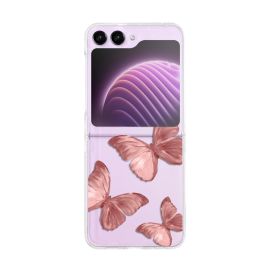 ART Plastična maska za Samsung Galaxy Z Flip 5 5G PINK BUTTERFLY