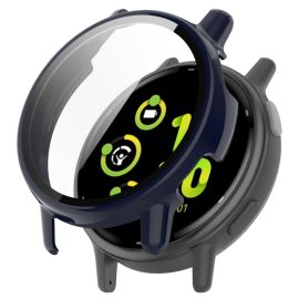 PC FULL COVER Plastična maska sa staklom za Garmin Vivo active 5 plava