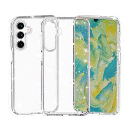 CLARO Zaštitna maska za Samsung Galaxy A16 / A16 5G TRANSPARENT GLITTER
