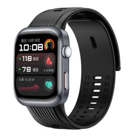 SILICONE 3PCS Zamjenjivi remen za Huawei Watch D2 crni