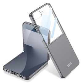 GKK Plastična maska sa staklom za vanjski zaslon Samsung Galaxy Z Flip7 5G siva