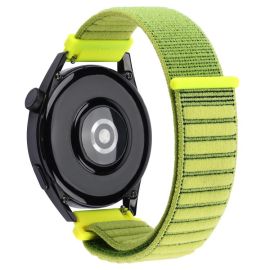 NYLON KUKA I PETLJA Univerzalna narukvica za sat širine 20 mm svijetlozelena