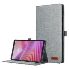 FABRIC Preklopna maskica za Lenovo Tab One / Lenovo Tab K9 siva