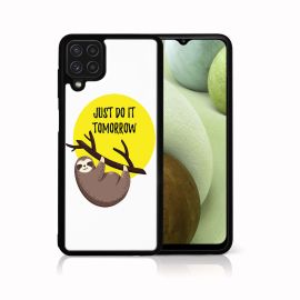 PROTEMIO MY ART Silikonska maska Samsung Galaxy A12 / M12 SLOTH (010)