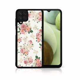 PROTEMIO MY ART Silikonska maska Samsung Galaxy A12 / M12 PINK ROSES (016)